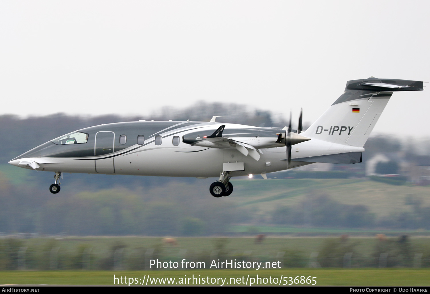 Aircraft Photo of D-IPPY | Piaggio P-180 Avanti Evo | AirHistory.net #536865