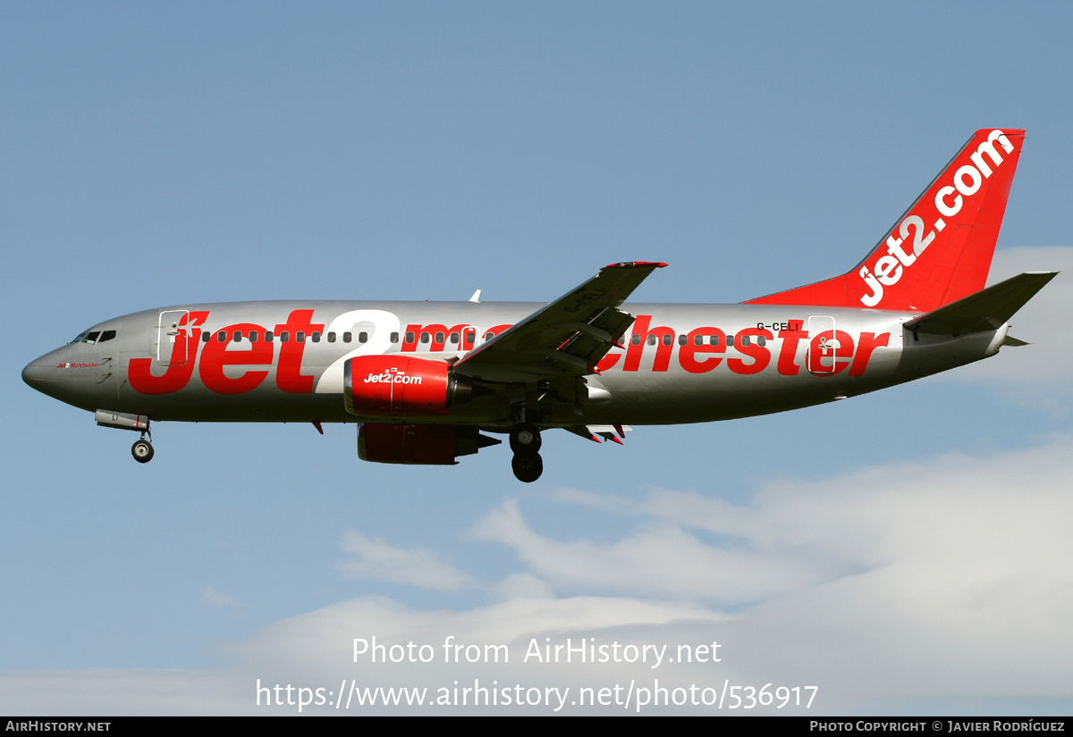 Aircraft Photo of G-CELI | Boeing 737-330 | Jet2 | AirHistory.net #536917