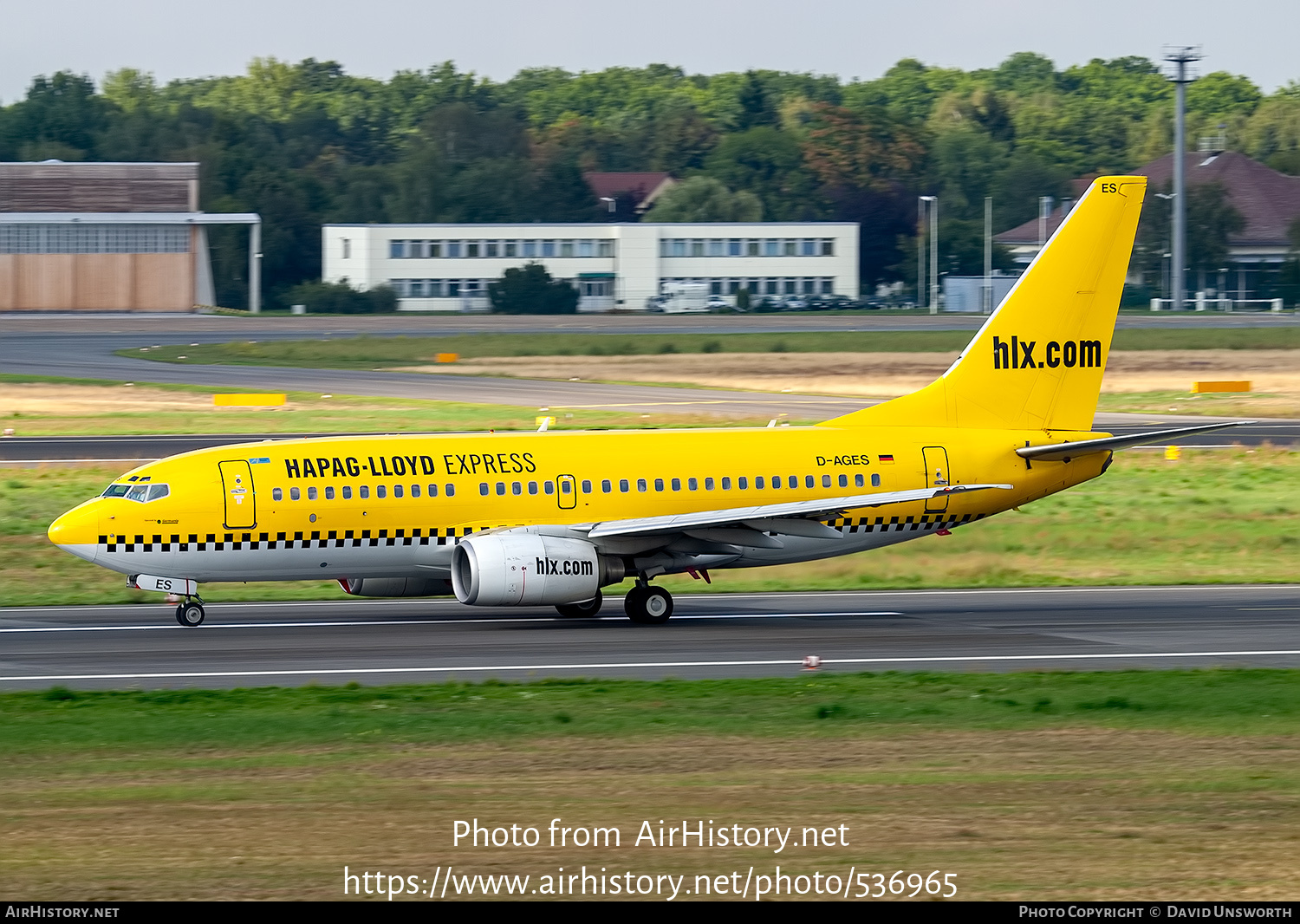 Aircraft Photo of D-AGES | Boeing 737-75B | Hapag-Lloyd Express | AirHistory.net #536965