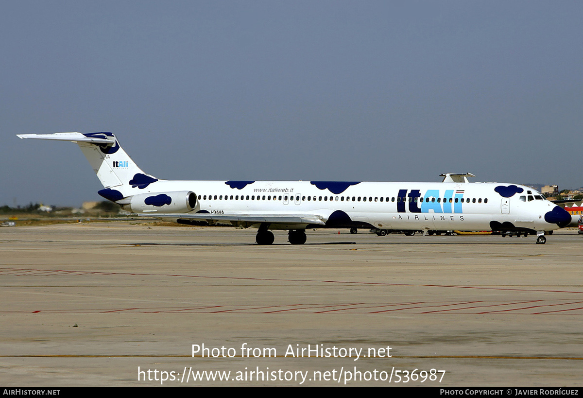 Aircraft Photo of I-DAVA | McDonnell Douglas MD-82 (DC-9-82) | ItAli Airlines | AirHistory.net #536987