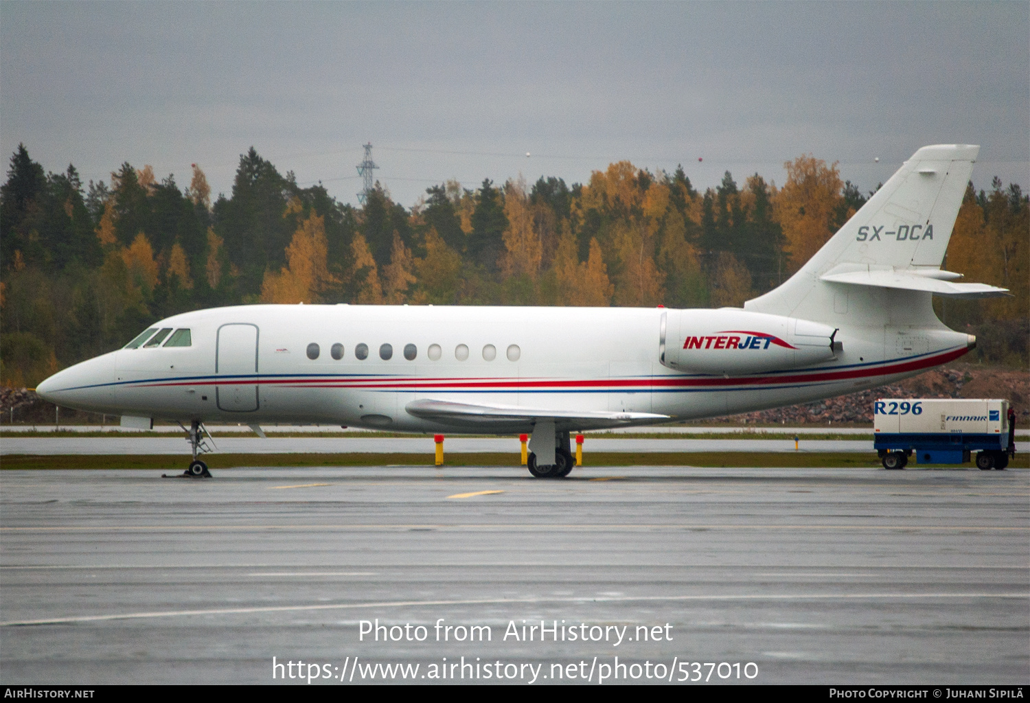 Aircraft Photo of SX-DCA | Dassault Falcon 2000EX | InterJet | AirHistory.net #537010