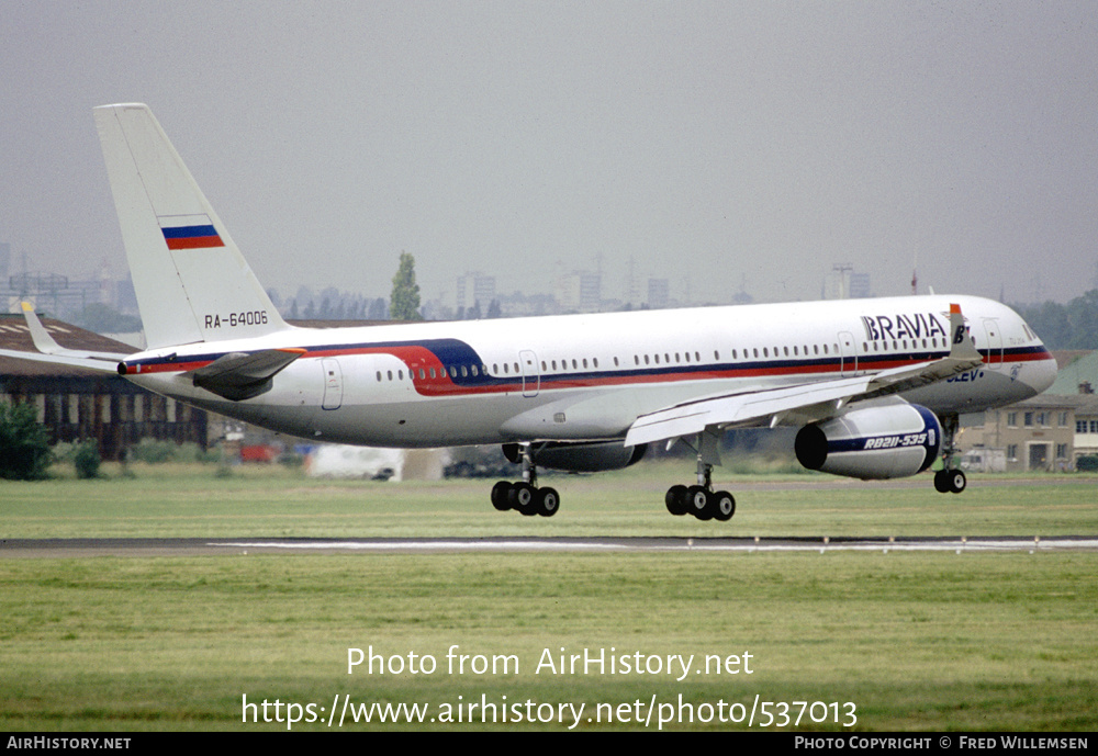 Aircraft Photo of RA-64006 | Tupolev Tu-204 | Bravia - Bryansk Air Enterprise | AirHistory.net #537013