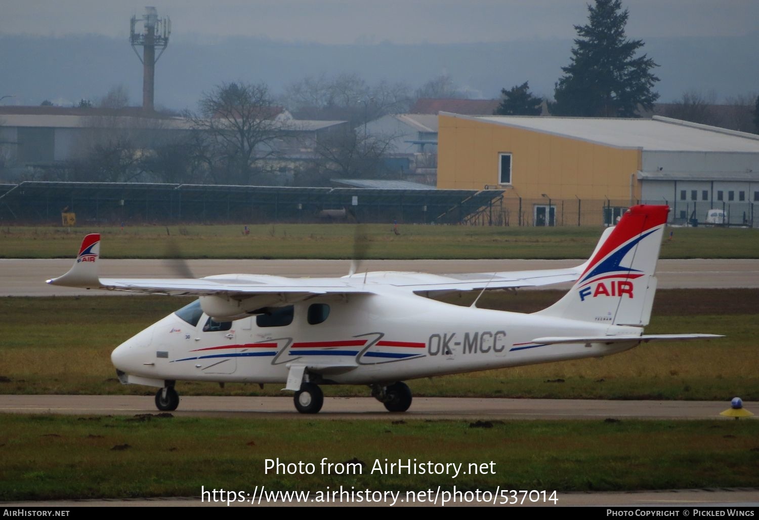 Aircraft Photo of OK-MCC | Tecnam P2006T | F Air | AirHistory.net #537014