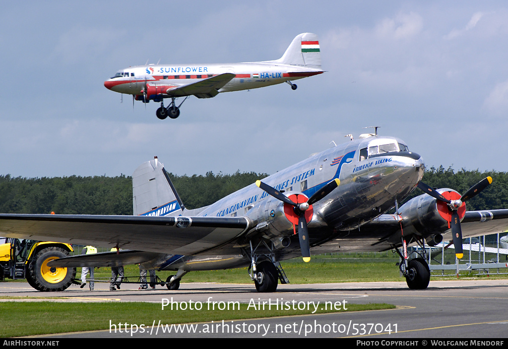 Aircraft Photo of SE-CFP | Douglas C-47A Skytrain | Scandinavian Airlines System - SAS | AirHistory.net #537041