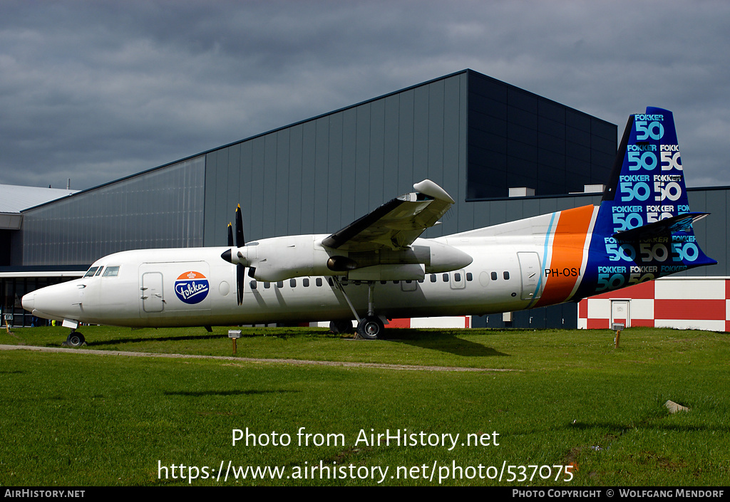 Aircraft Photo of PH-OSI | Fokker 50 | Fokker | AirHistory.net #537075