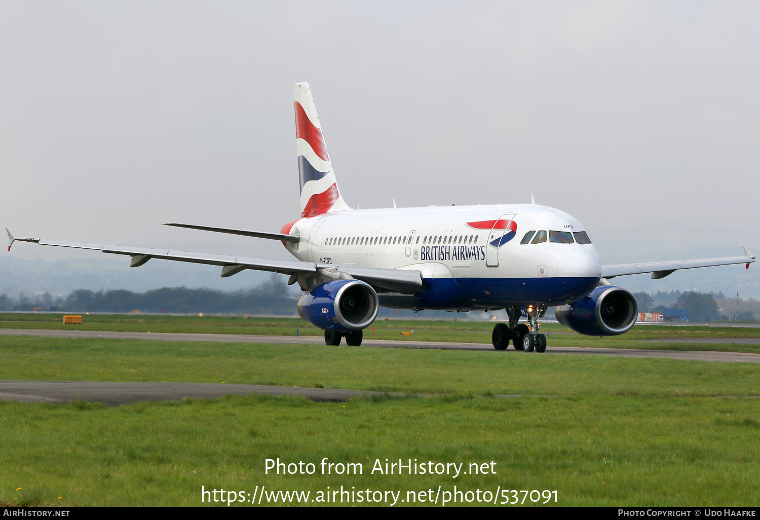 Aircraft Photo of G-EUPO | Airbus A319-131 | British Airways | AirHistory.net #537091