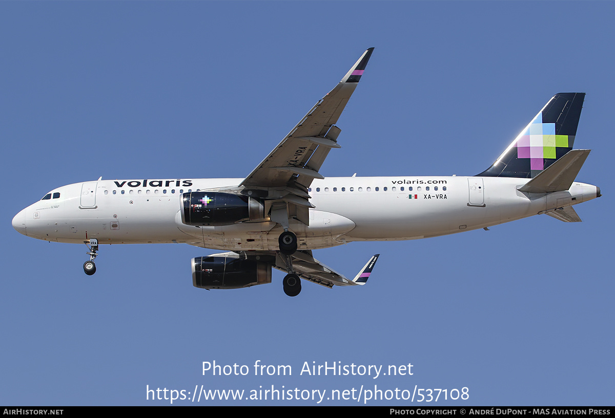 Aircraft Photo of XA-VRA | Airbus A320-233 | Volaris | AirHistory.net #537108