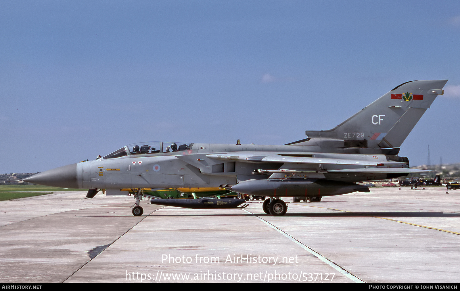 Aircraft Photo of ZE729 | Panavia Tornado F3 | UK - Air Force | AirHistory.net #537127