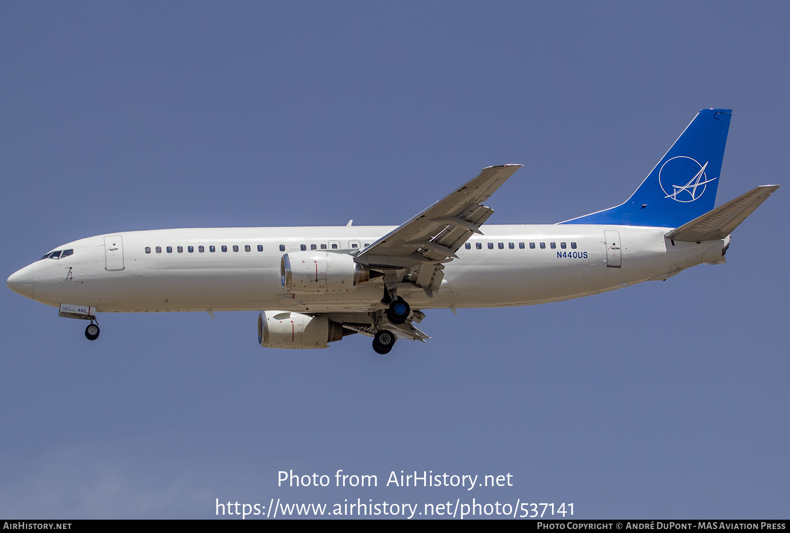 Aircraft Photo of N440US | Boeing 737-4B7 | iAero Airways | AirHistory.net #537141