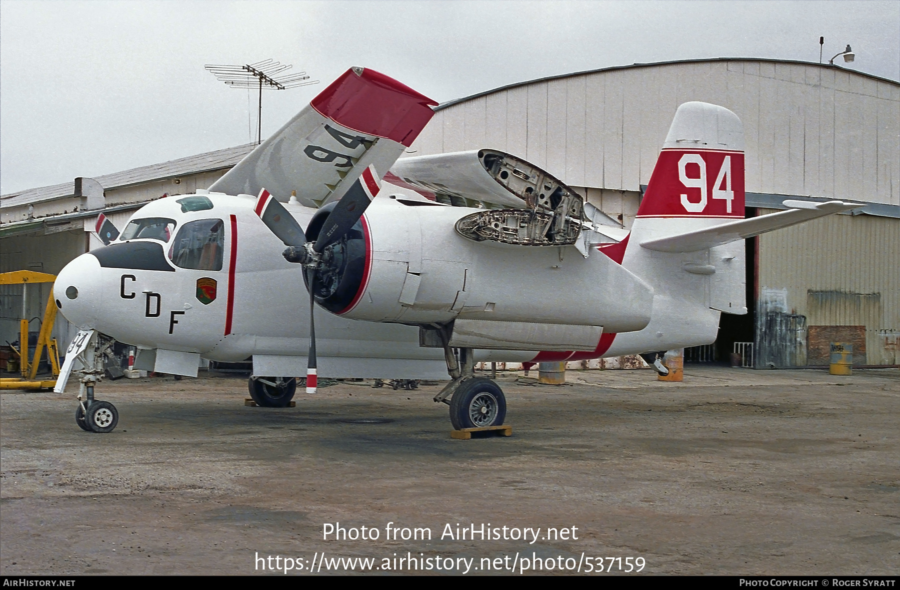 Aircraft Photo of N446DF | Grumman TS-2A Tracker | California Department of Forestry - CDF | AirHistory.net #537159