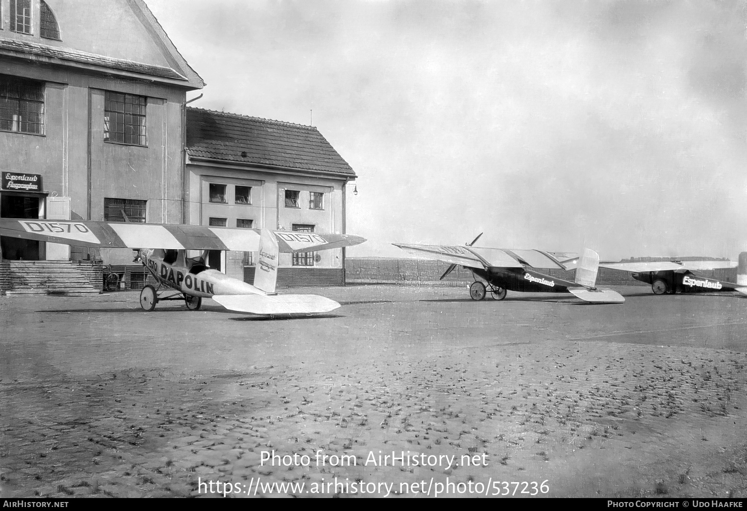 Aircraft Photo of D1570 | Espenlaub E-14 | AirHistory.net #537236