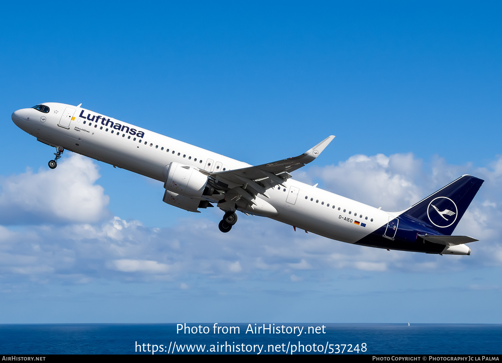 Aircraft Photo of D-AIEO | Airbus A321-271NX | Lufthansa | AirHistory.net #537248