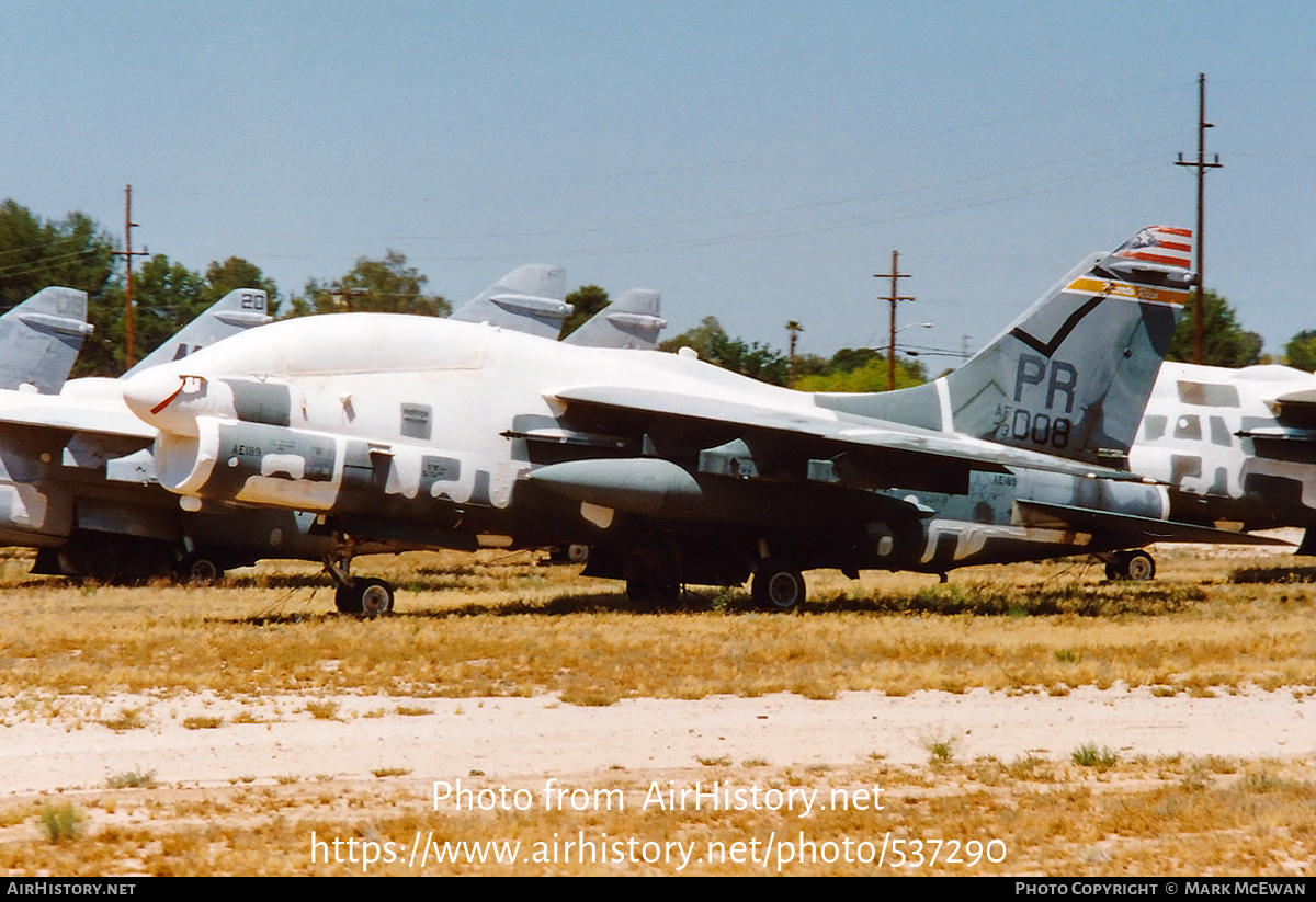 Aircraft Photo of 73-1008 / AF73-008 | LTV A-7K Corsair II | USA - Air Force | AirHistory.net #537290