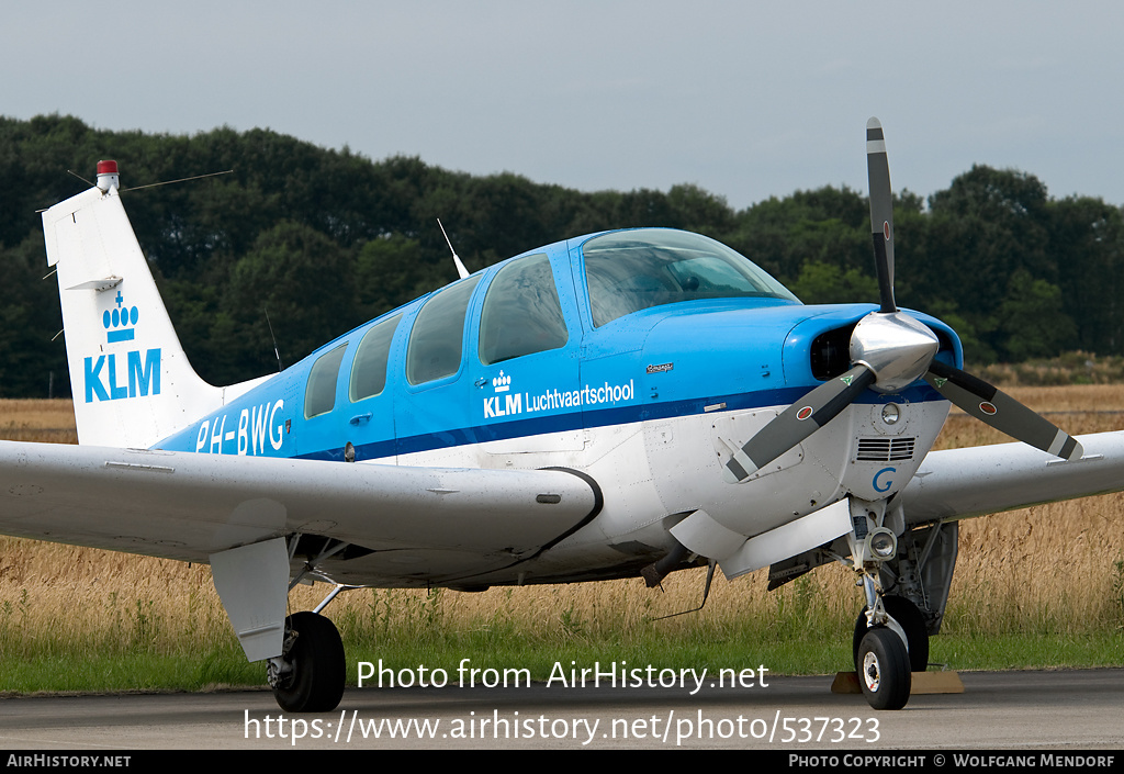 Aircraft Photo of PH-BWG | Beech A36 Bonanza 36 | KLM Luchtvaartschool | AirHistory.net #537323