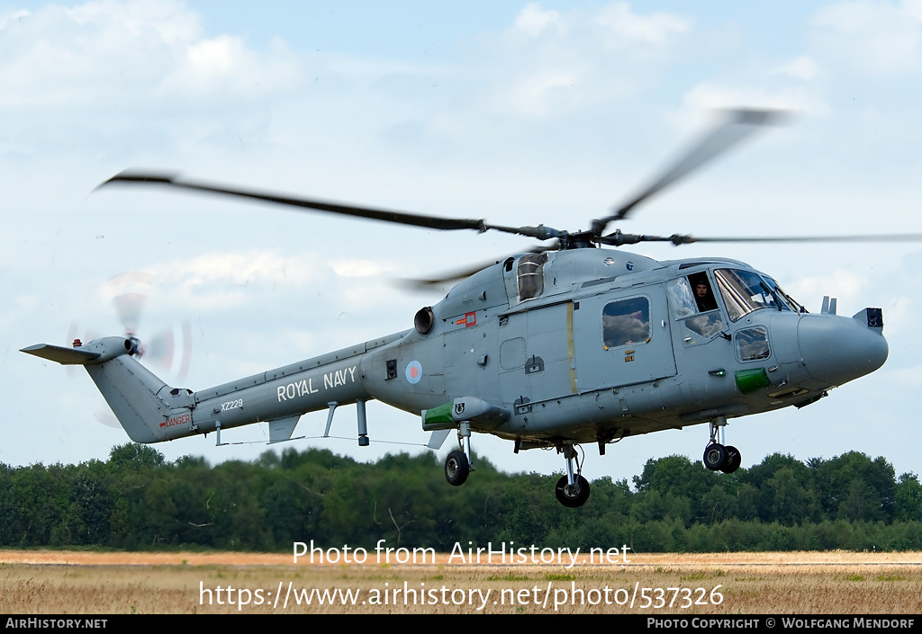 Aircraft Photo of XZ229 | Westland WG-13 Lynx HAS3GM | UK - Navy | AirHistory.net #537326