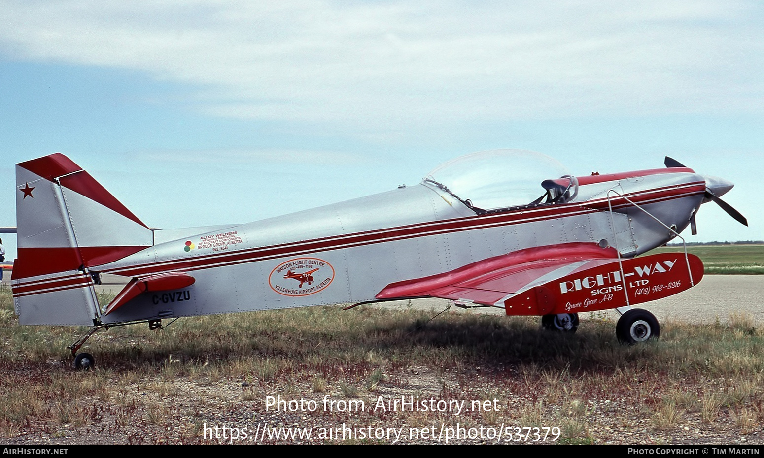 Aircraft Photo of C-GVZU | Zenair CH-180 Super Acro-Z | AirHistory.net #537379