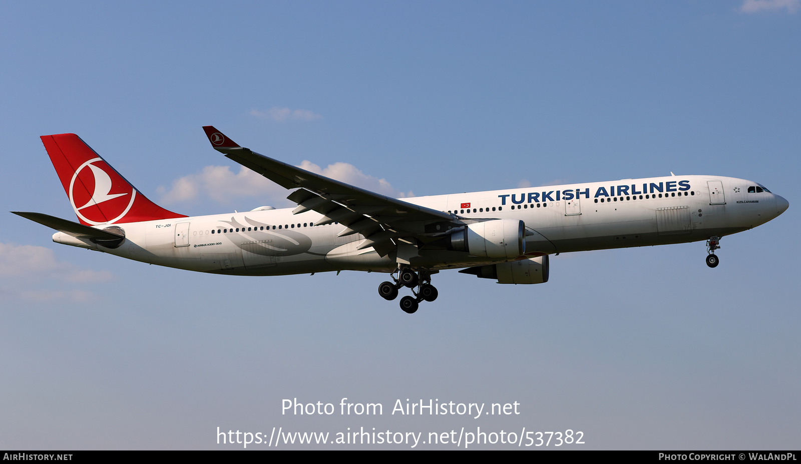 Aircraft Photo of TC-JOI | Airbus A330-303 | Turkish Airlines | AirHistory.net #537382