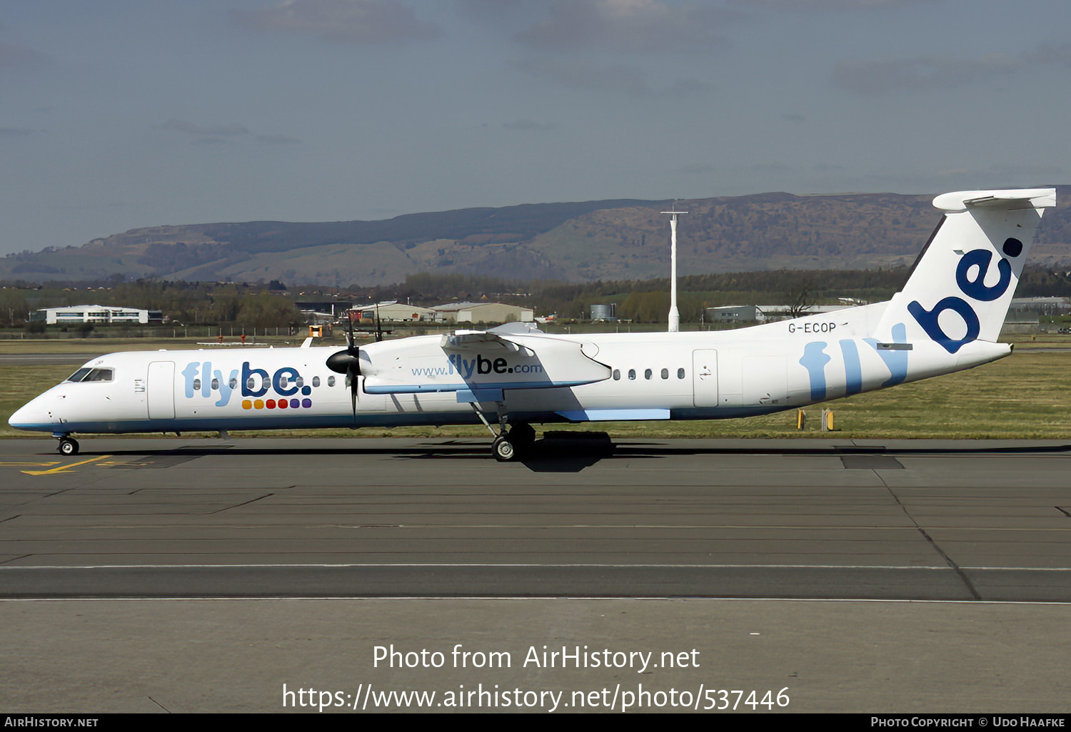 Aircraft Photo of G-ECOP | Bombardier DHC-8-402 Dash 8 | Flybe | AirHistory.net #537446