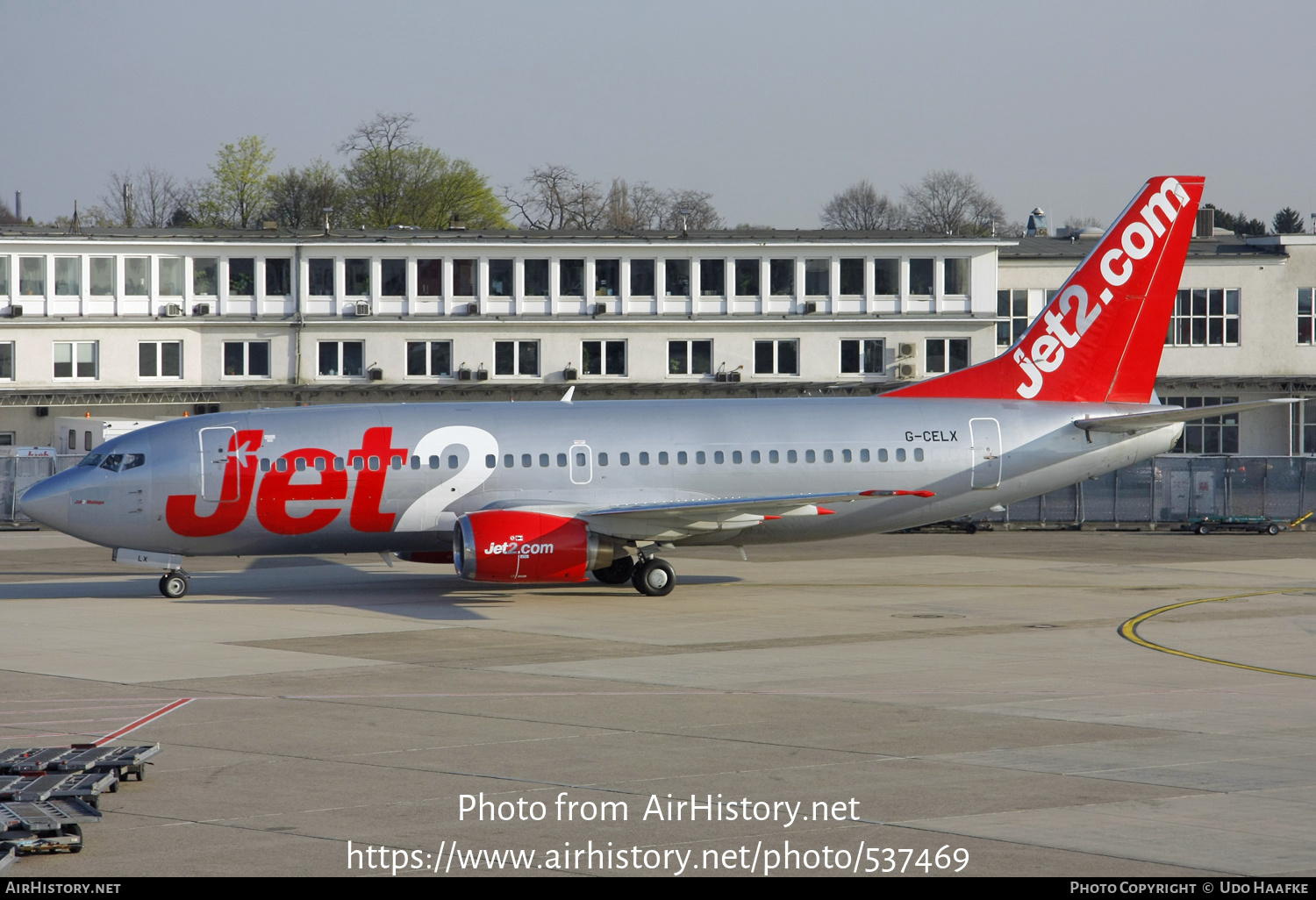 Aircraft Photo of G-CELX | Boeing 737-377(QC) | Jet2 | AirHistory.net #537469