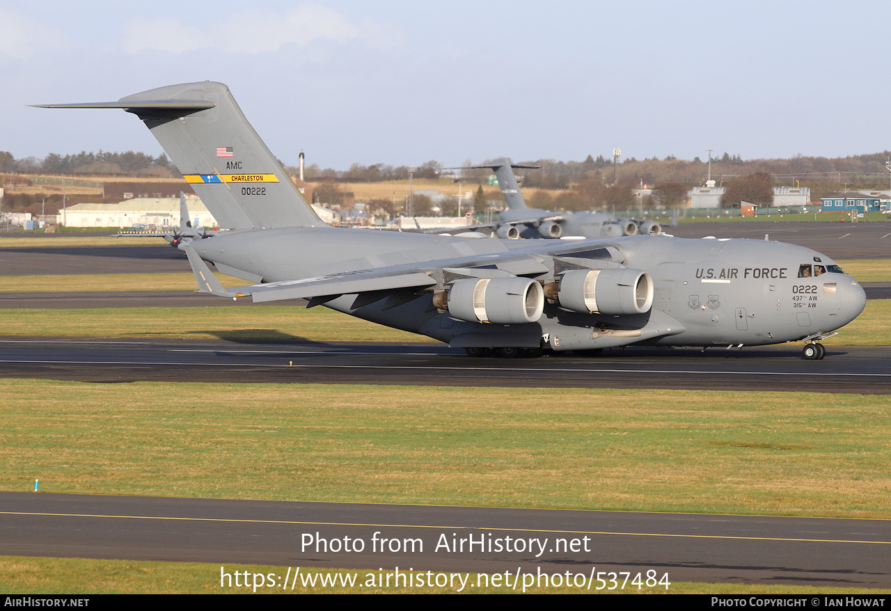 Aircraft Photo of 10-0222 / 00222 | Boeing C-17A Globemaster III | USA - Air Force | AirHistory.net #537484