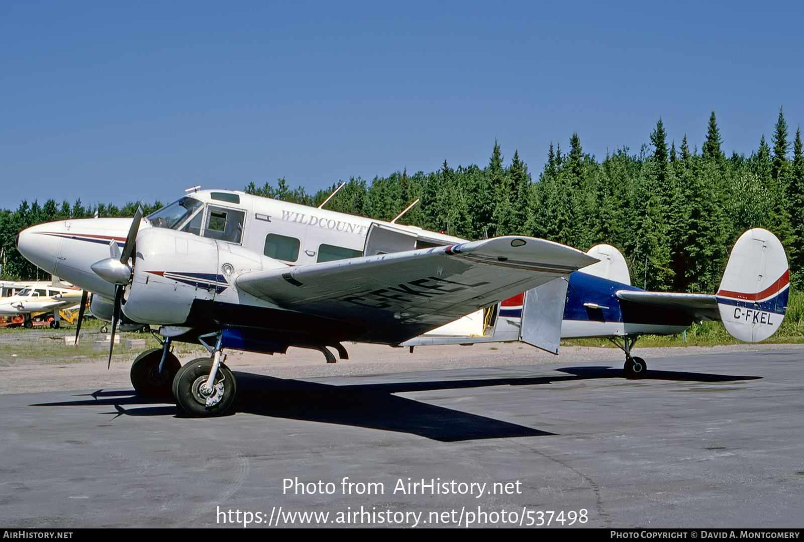 Aircraft Photo of C-FKEL | Beech G18S | Wildcountry Airways | AirHistory.net #537498