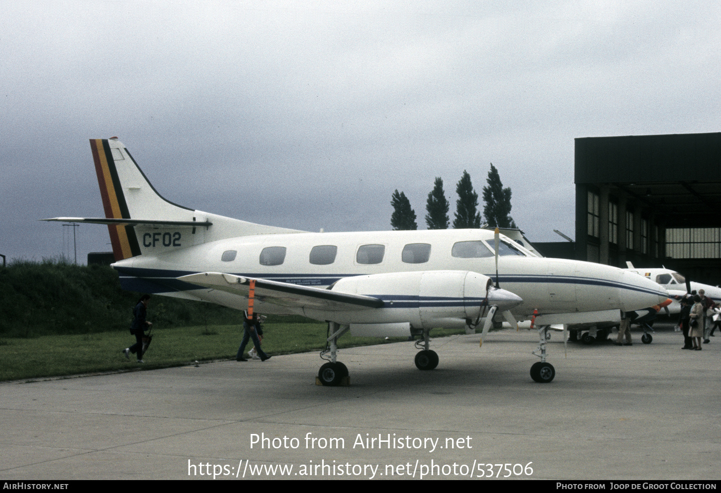 Aircraft Photo of CF-02 | Swearingen SA-226T Merlin IIIA | Belgium - Air Force | AirHistory.net #537506