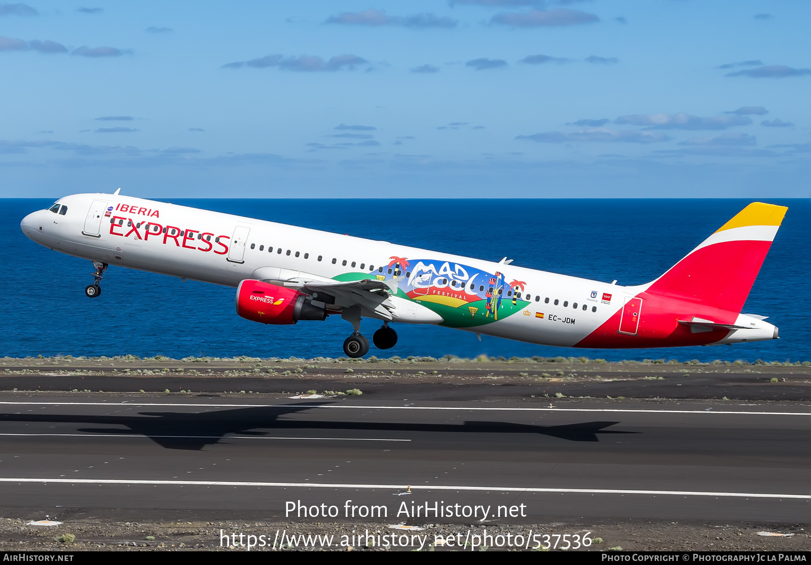 Aircraft Photo of EC-JDM | Airbus A321-213 | Iberia Express | AirHistory.net #537536