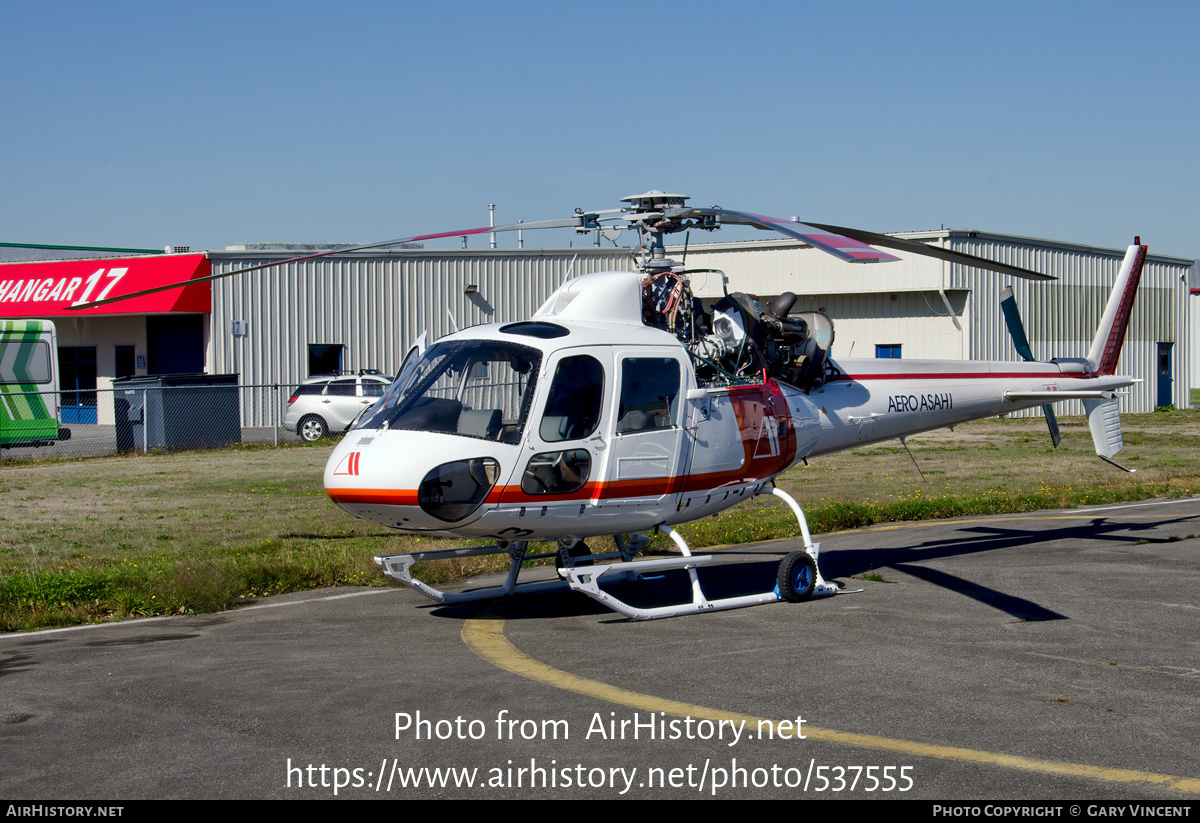 Aircraft Photo of JA9573 | Aerospatiale AS-355F-2 Ecureuil 2 | Aero Asahi | AirHistory.net #537555