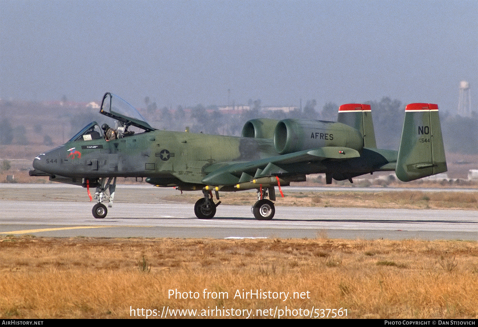 Aircraft Photo of 76-0544 / AF76-544 | Fairchild A-10A Thunderbolt II | USA - Air Force | AirHistory.net #537561