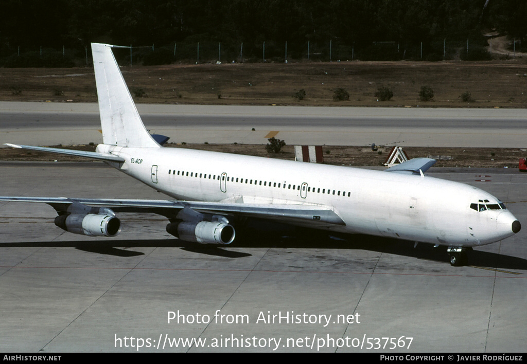 Aircraft Photo of EL-ACP | Boeing 707-369C | AirHistory.net #537567