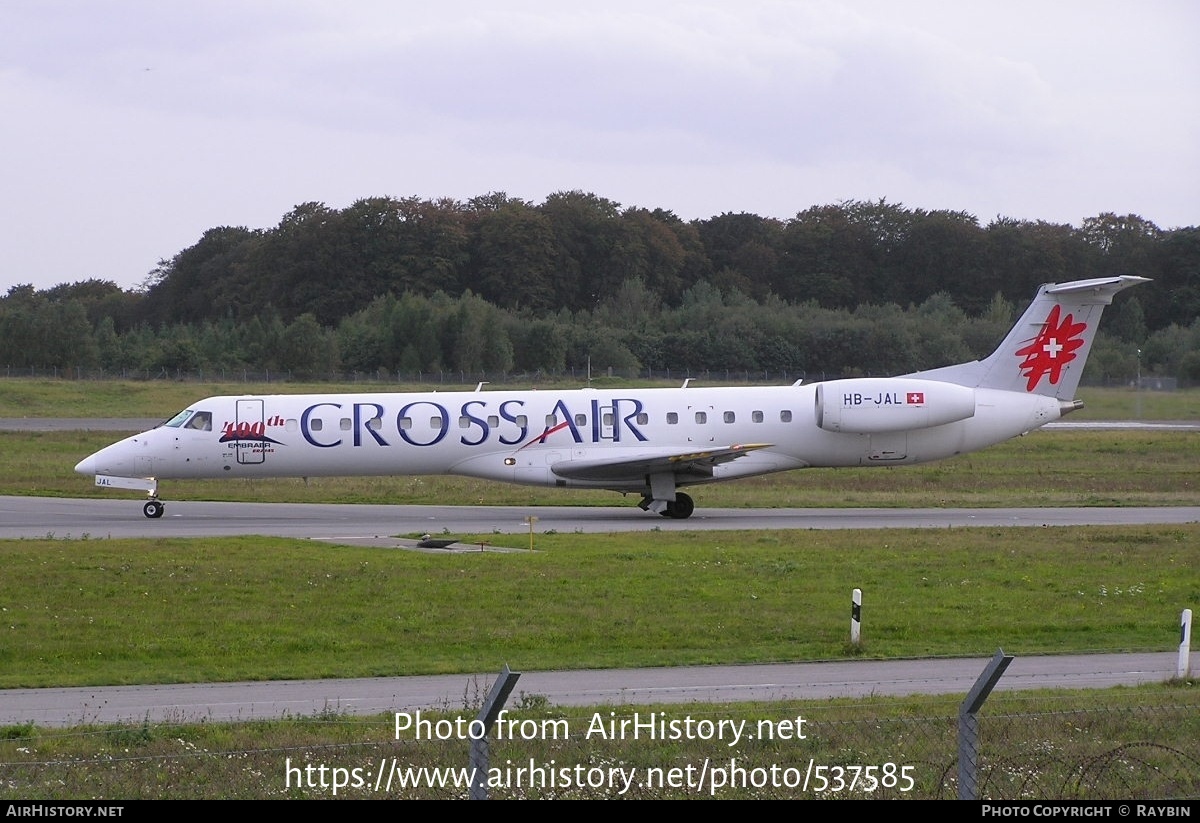 Aircraft Photo of HB-JAL | Embraer ERJ-145LU (EMB-145LU) | Crossair | AirHistory.net #537585