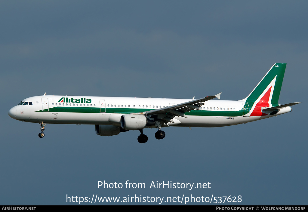 Aircraft Photo of I-BIXE | Airbus A321-112 | Alitalia | AirHistory.net #537628