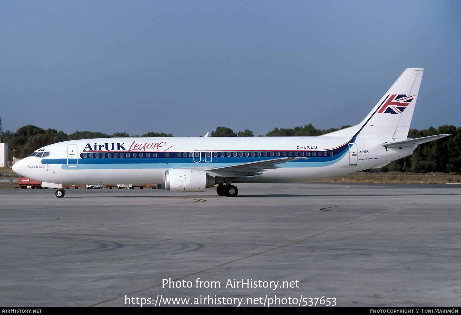 Aircraft Photo of G-UKLD | Boeing 737-42C | Air UK Leisure | AirHistory.net #537653