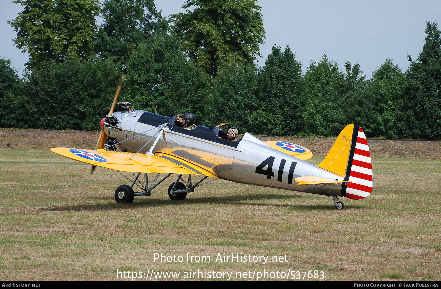 Aircraft Photo of N33GP | Ryan PT-22 Recruit (ST3KR) | USA - Air Force | AirHistory.net #537683