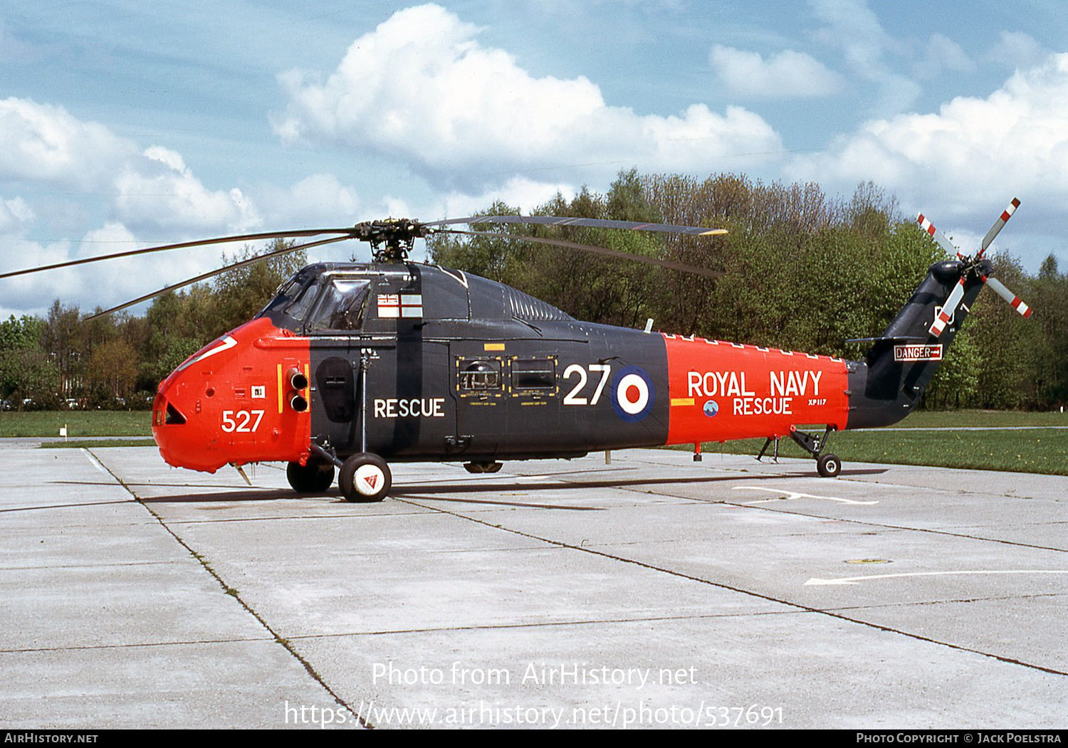 Aircraft Photo of XP117 | Westland WS-58 Wessex HAS.1 | UK - Navy | AirHistory.net #537691