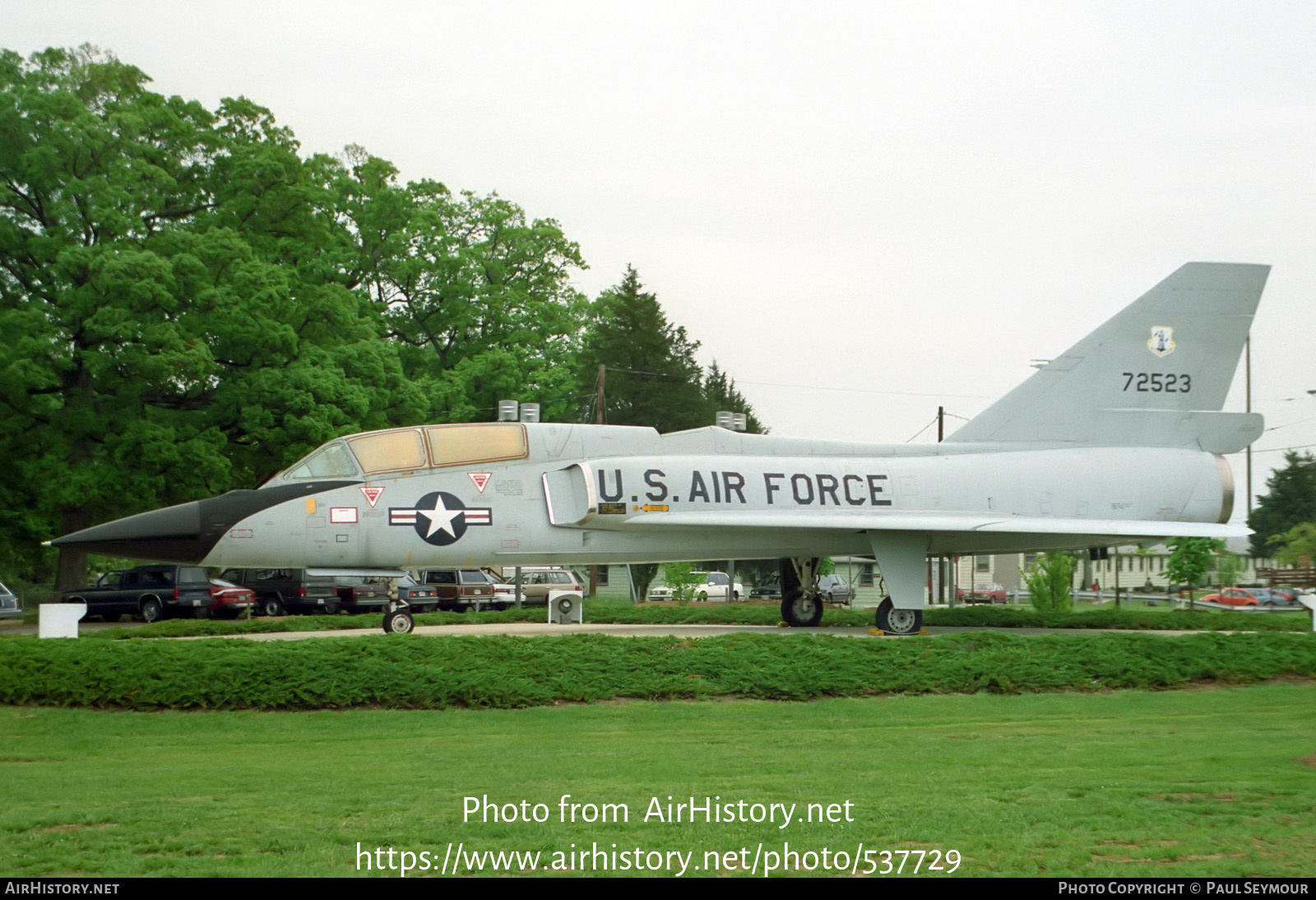 Aircraft Photo of 57-2523 / 72523 | Convair F-106B Delta Dart | USA - Air Force | AirHistory.net #537729