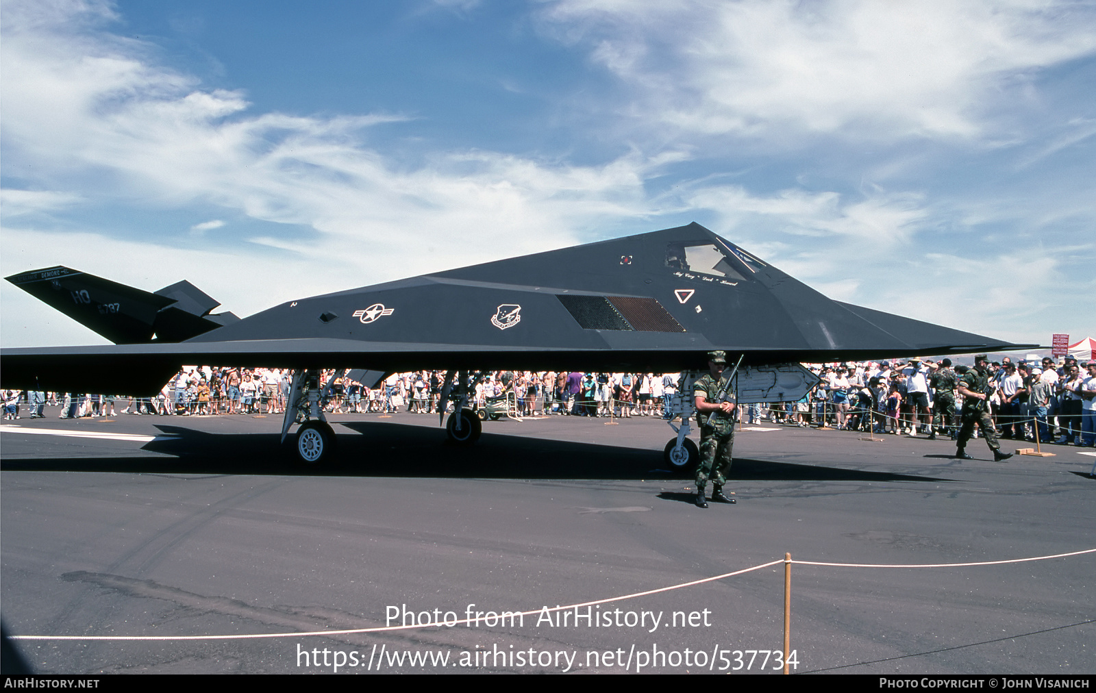 Aircraft Photo of 80-0787 / AF80-787 | Lockheed F-117A Nighthawk | USA - Air Force | AirHistory.net #537734