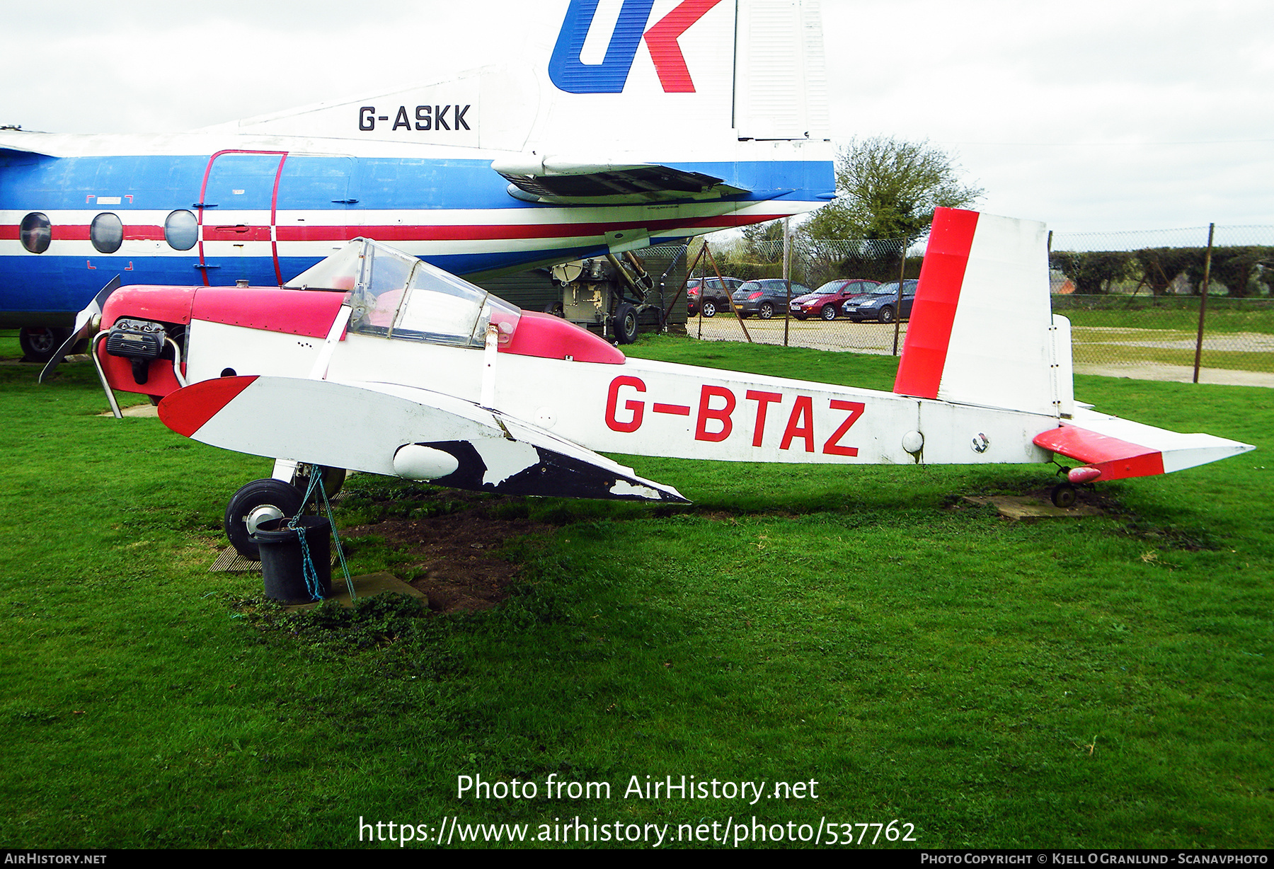 Aircraft Photo of G-BTAZ | Evans VP-2 | AirHistory.net #537762