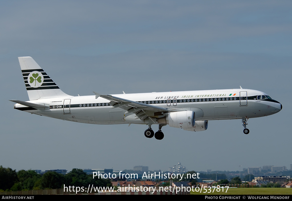 Aircraft Photo of EI-DVM | Airbus A320-214 | Aer Lingus | Aer Lingus - Irish International Airlines | AirHistory.net #537817