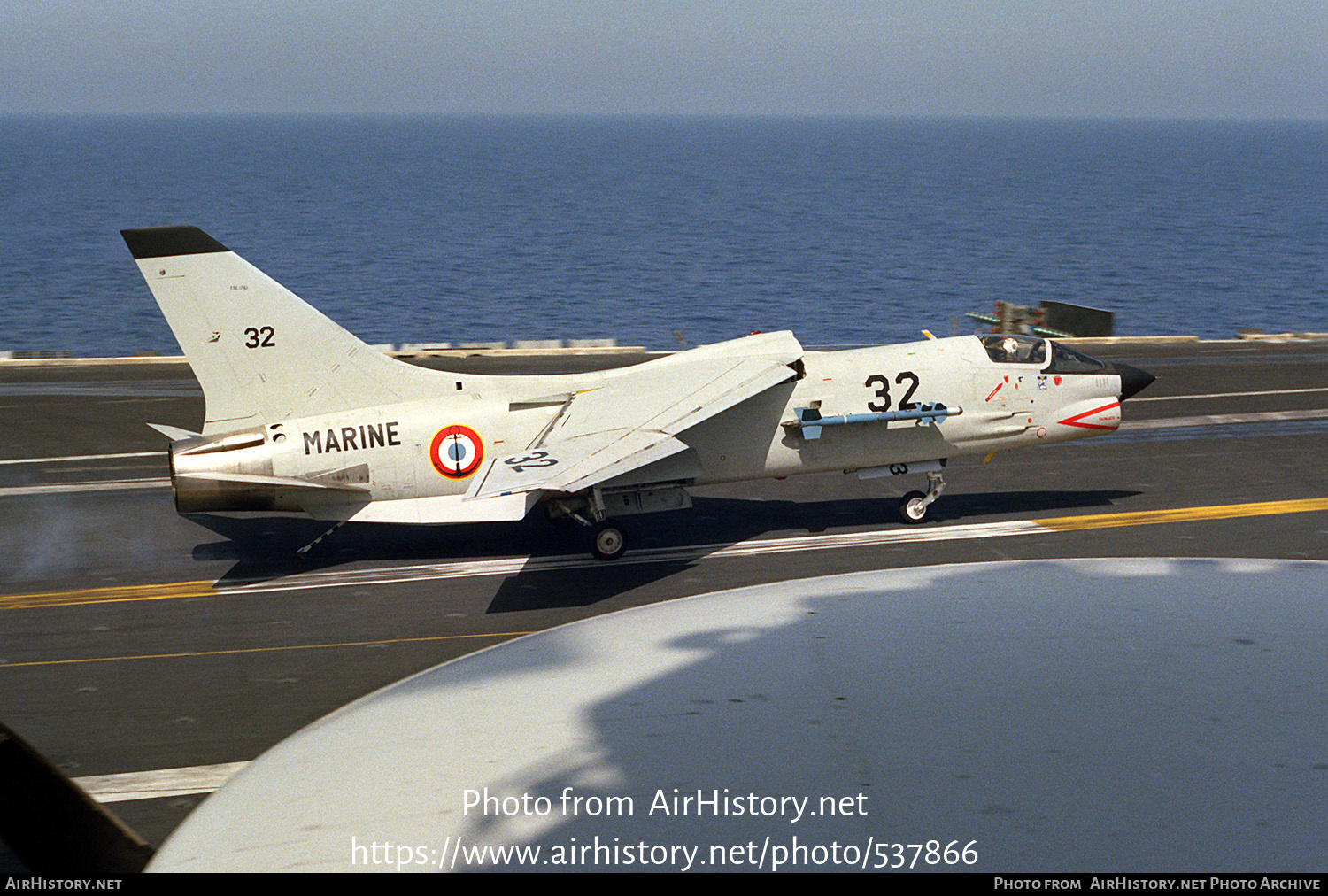 Aircraft Photo of 32 | Vought F-8E(FN) Crusader | France - Navy | AirHistory.net #537866