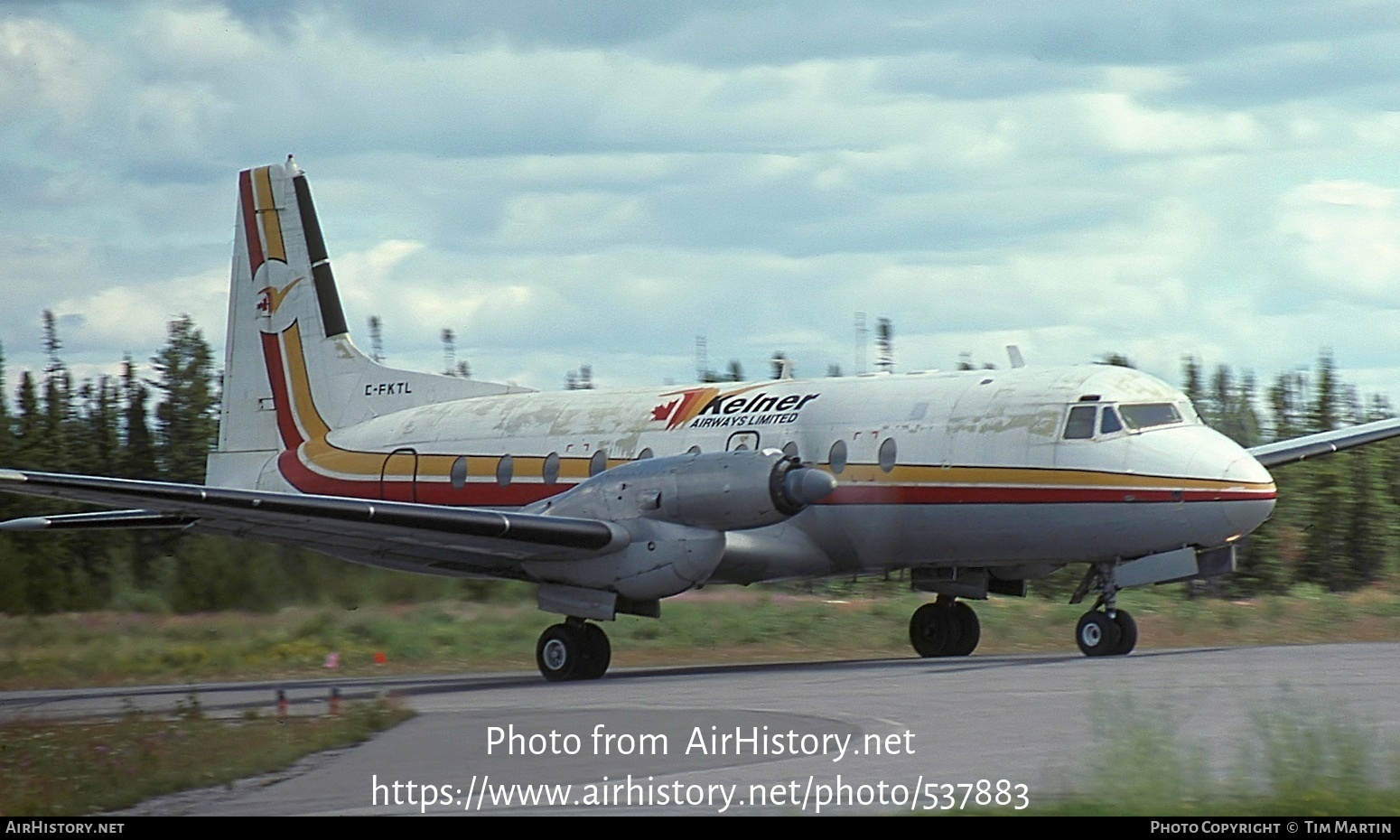 Aircraft Photo of C-FKTL | British Aerospace BAe-748 Srs2B/399LFD | V Kelner Airways | AirHistory.net #537883