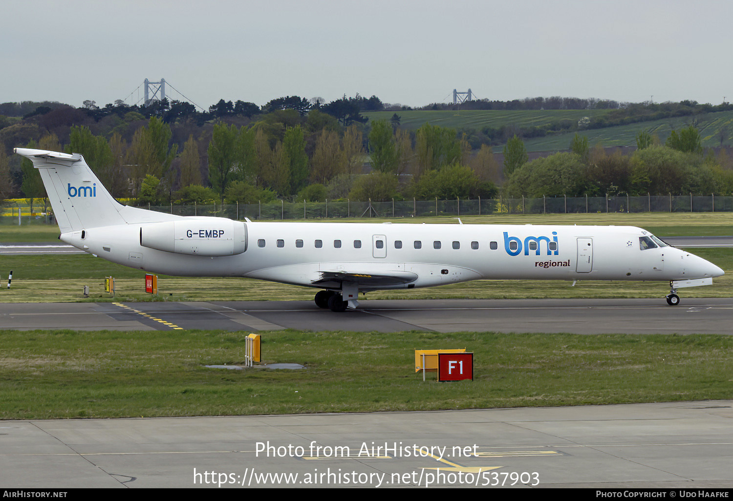 Aircraft Photo of G-EMBP | Embraer ERJ-145EU (EMB-145EU) | BMI Regional | AirHistory.net #537903