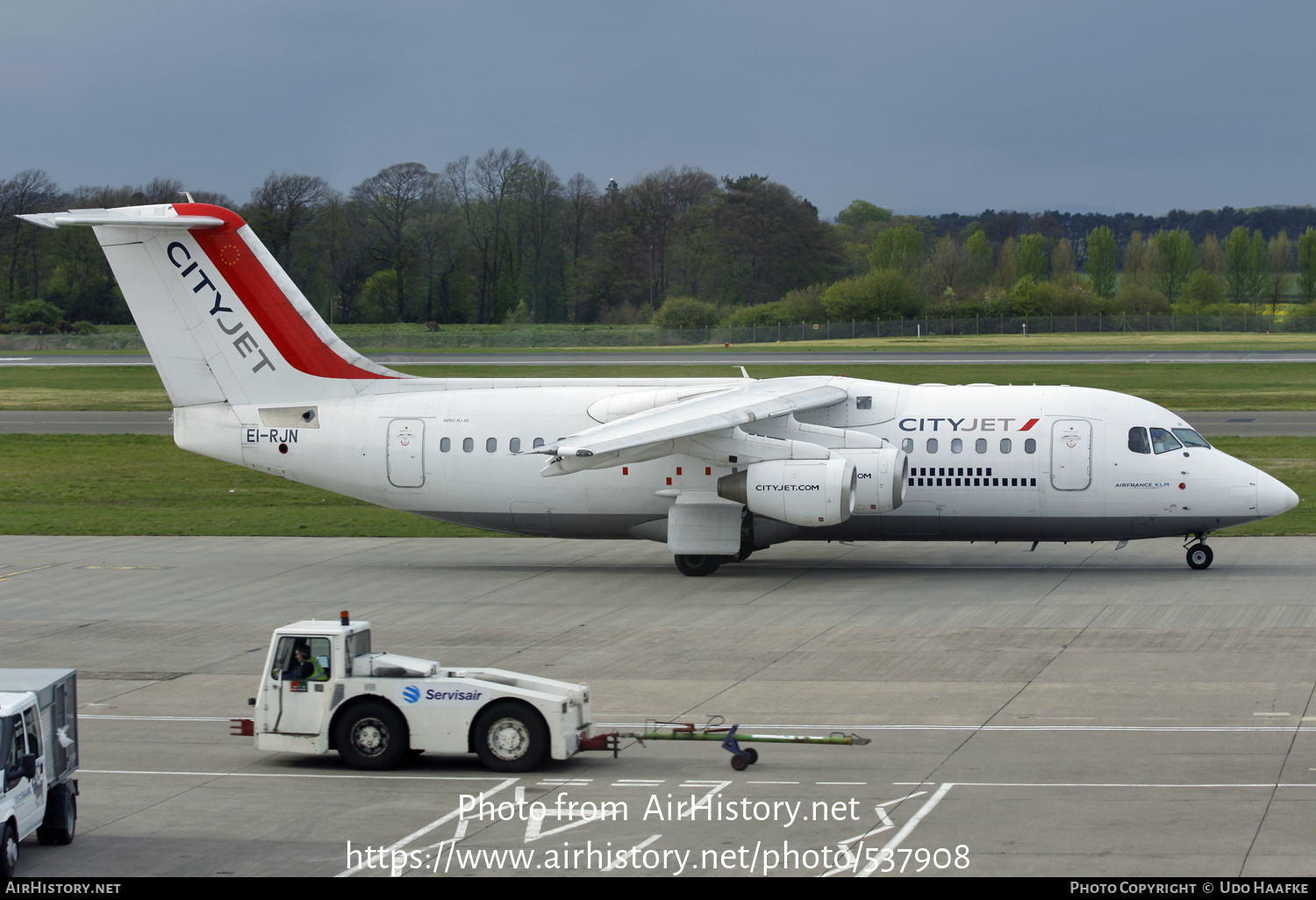 Aircraft Photo of EI-RJN | British Aerospace Avro 146-RJ85 | CityJet | AirHistory.net #537908