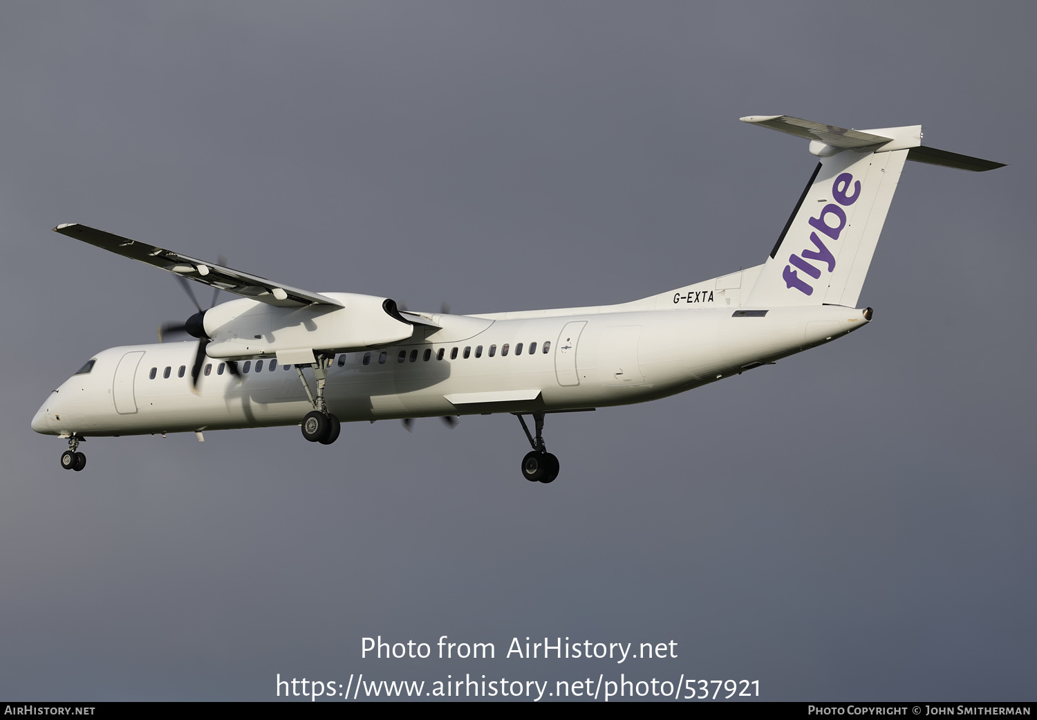 Aircraft Photo of G-EXTA | Bombardier DHC-8-401 Dash 8 | Flybe | AirHistory.net #537921