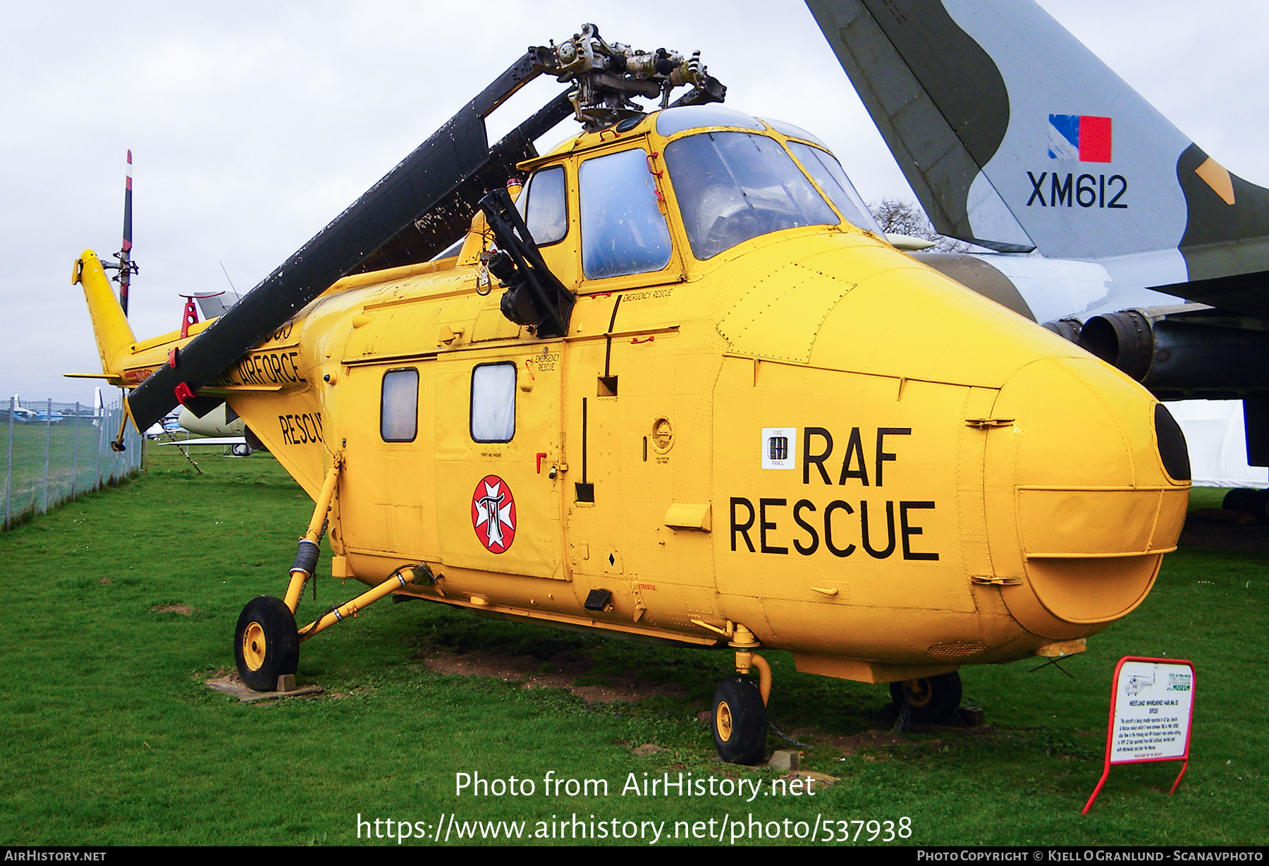 Aircraft Photo of XP355 | Westland WS-55-3 Whirlwind HAR10 | UK - Air Force | AirHistory.net #537938