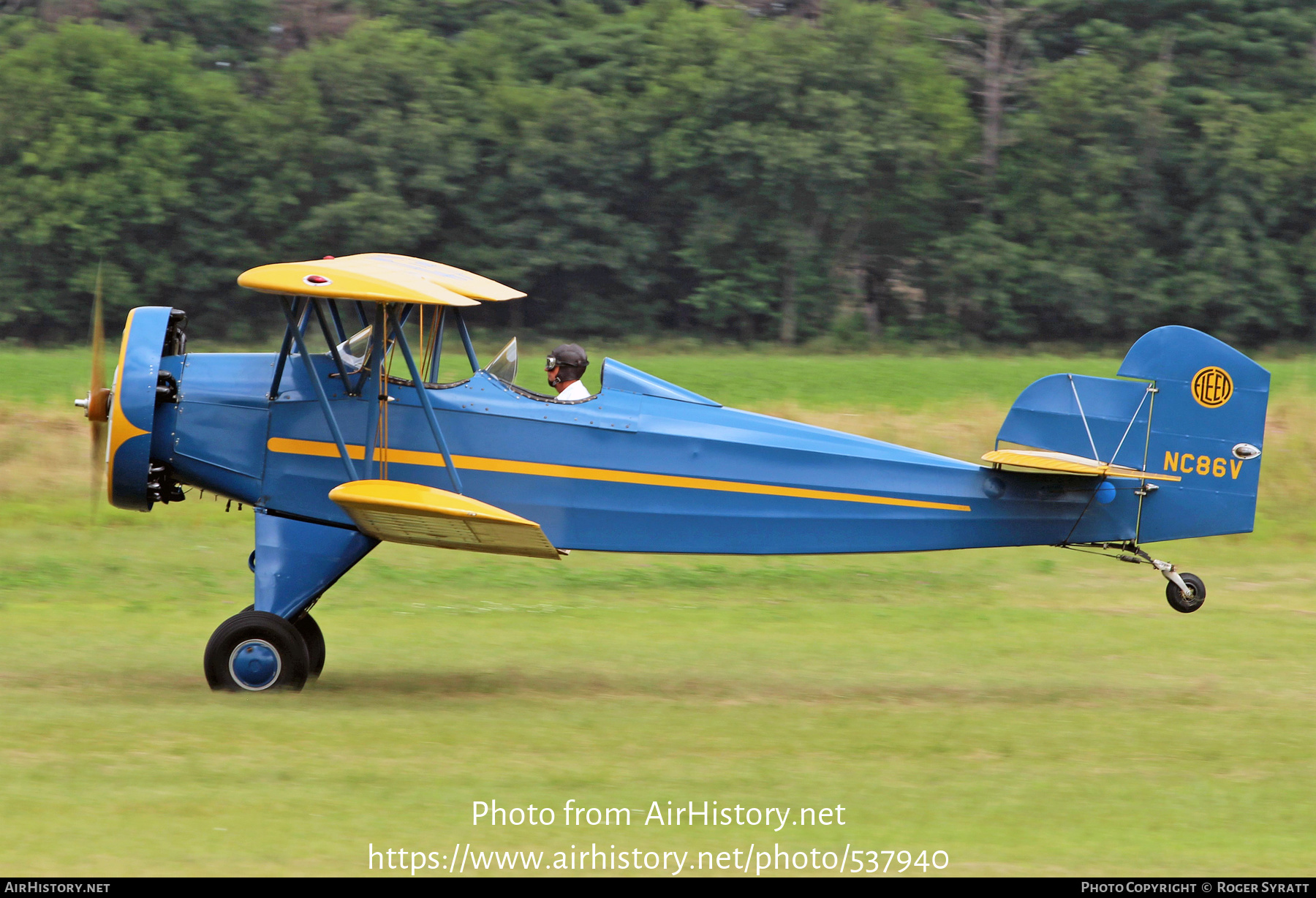 Aircraft Photo of N86V / NC86V | Fleet 7 | AirHistory.net #537940