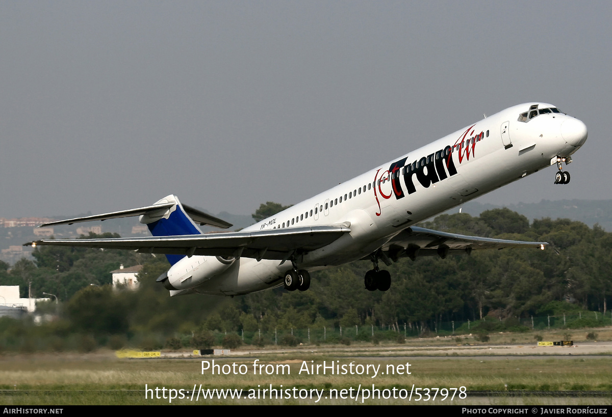 Aircraft Photo of YR-MDL | McDonnell Douglas MD-82 (DC-9-82) | JeTran Air | AirHistory.net #537978