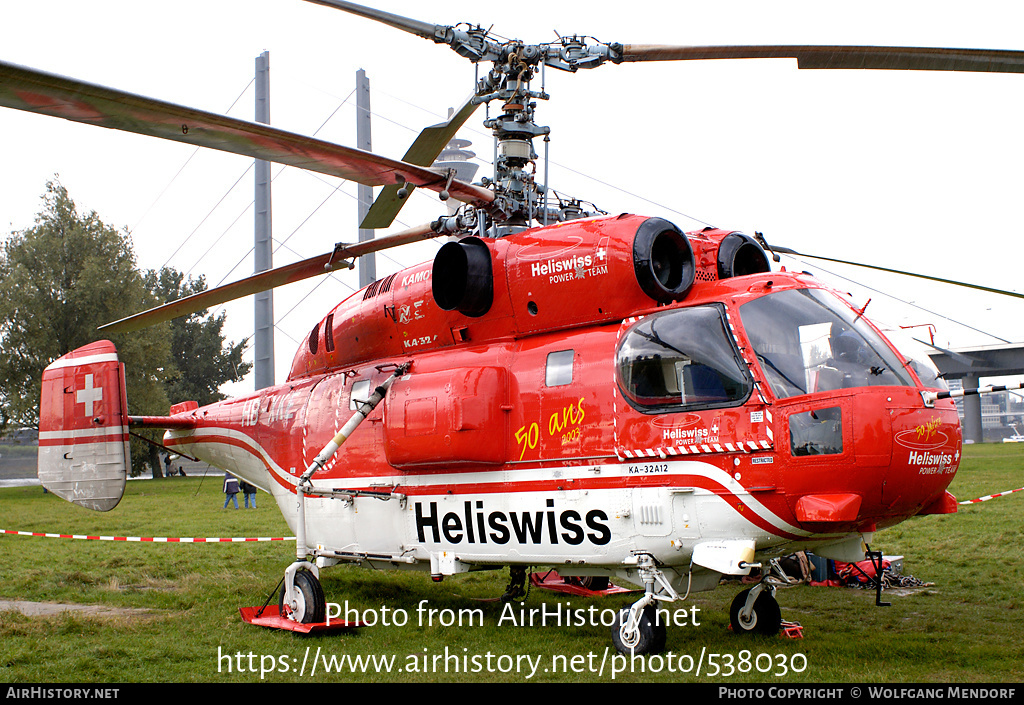 Aircraft Photo of HB-XKE | Kamov Ka-32A12 | Heliswiss | AirHistory.net #538030