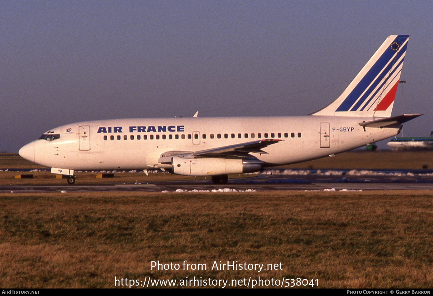 Aircraft Photo of F-GBYP | Boeing 737-228/Adv | Air France | AirHistory.net #538041