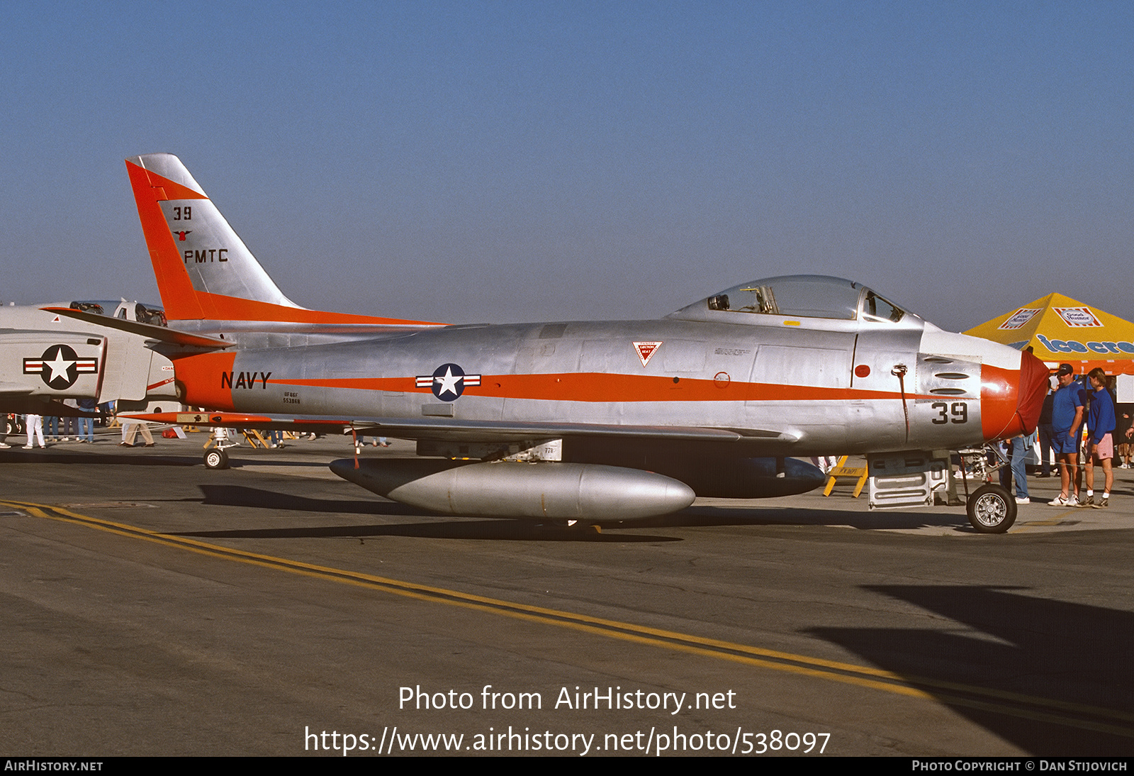 Aircraft Photo of 553868 | North American QF-86F Sabre | USA - Navy | AirHistory.net #538097